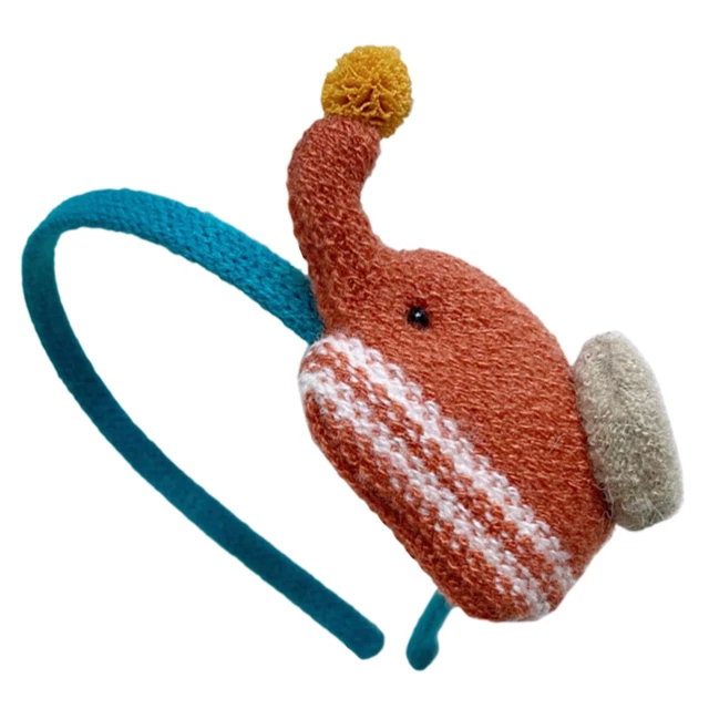 Elephant Bambini Fascia Natale Orecchio di Peluche Tridimensionale Natale Bambino