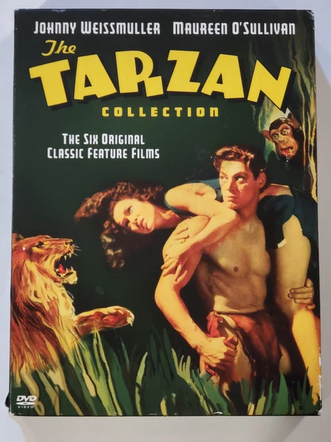The Tarzan Collection Six Original Classic Feature Films Dvd Very Good Condition The Tarzan Collection Six Original Classic Feature Films Dvd Very Good Condition