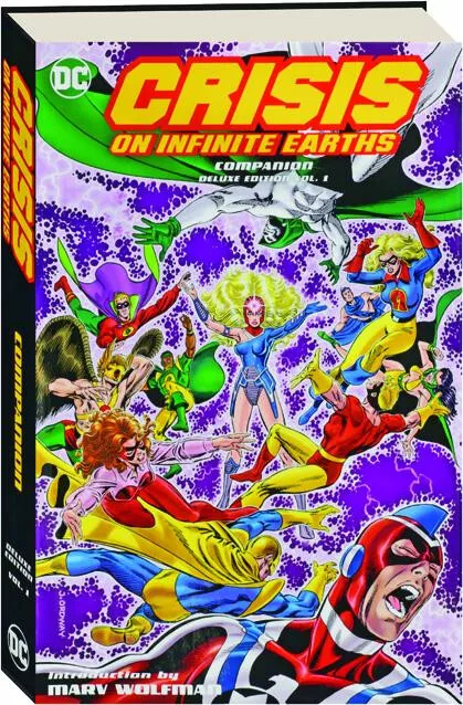 Crisis On Infinite Earths Companion Deluxe HC Vol 1 Sealed 2018 - Brand New