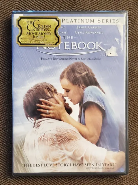 The Notebook DVD 2004 Ryan Gosling Rachel McAdams ☆BRAND NEW SEALED