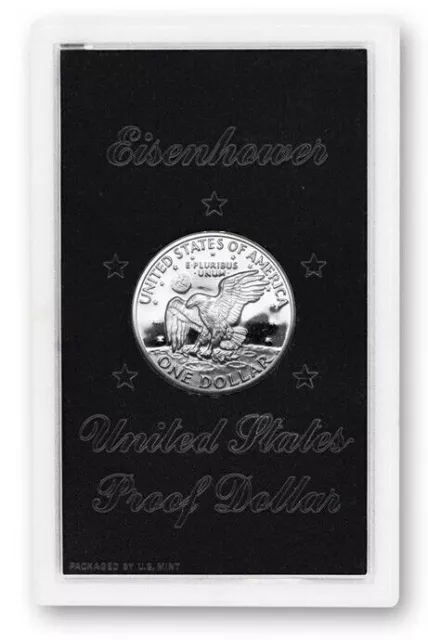 US 1971-S Eisenhower Silver Dollar Coin 2