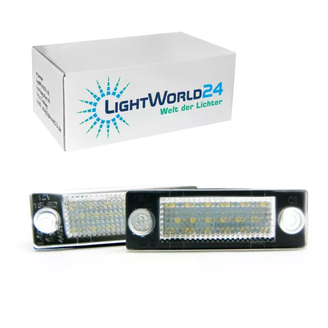 Led Kennzeichenbeleuchtung für VW T5 T6 Passat 3C Caddy Touran Golf Plus Jetta