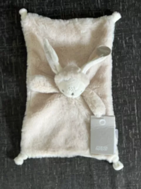 Mamas & Papas My First Bunny Baby Hooded Rabbit Comforter Soft Toy BNWT NEW