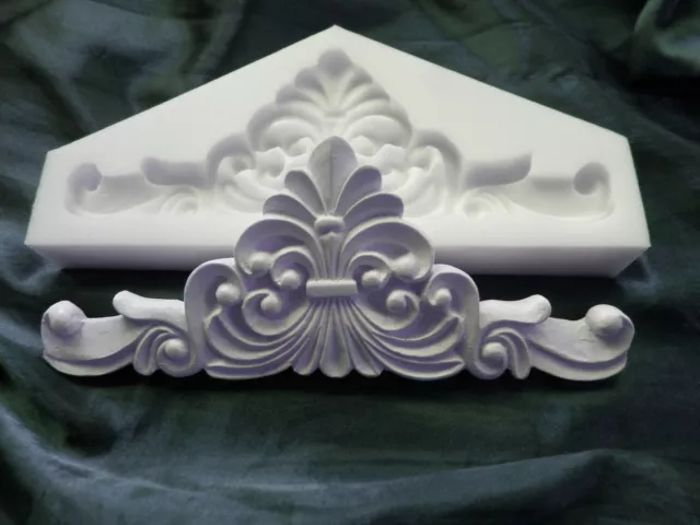 Silicone Rubber Mold Ornate Center Piece Moulding