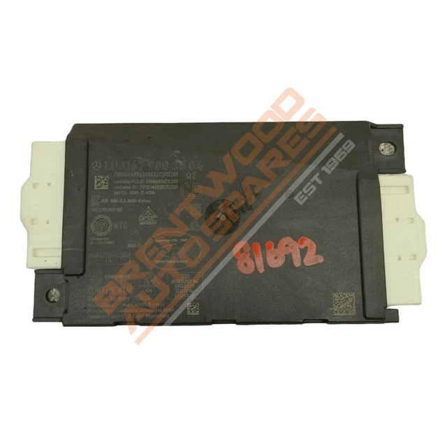 Mercedes a class ignition switch control module w177 a180 se