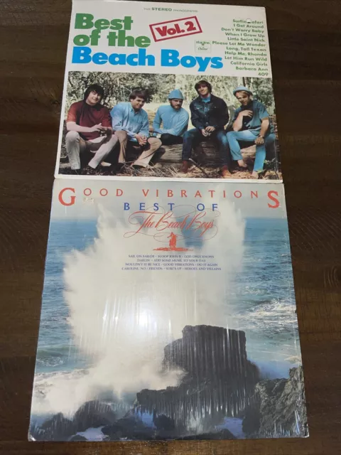 Beach Boys Best Of Vol. 2 Good Vibrations Vinyl Record 2 Albums LP Ex.
