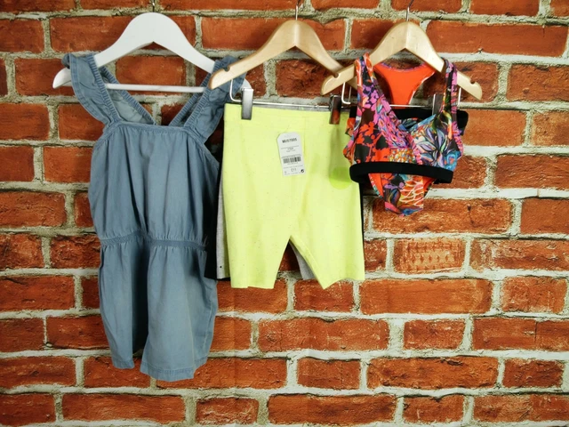 Girl Bundle Age 4-5 Years Next Playsuit Shorts Tankini Summer Sweat Floral 110Cm