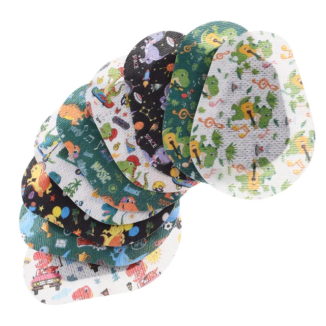 18 pezzi bende per gli occhi per bambini, bende per gli occhi per bambini ambliopia,