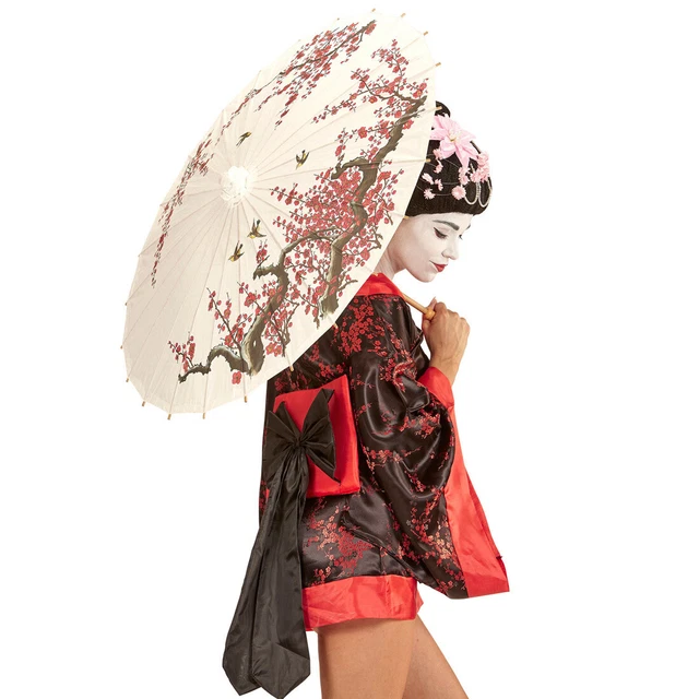 Schermo di carta cinese Asia ombrellone geisha ombrellone ombrellone decorativo ombrellone