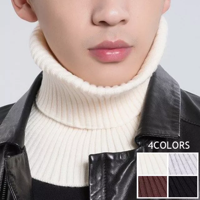 Pullover con colletto arrotolato in maglia a costine colletto dickey falso volant O