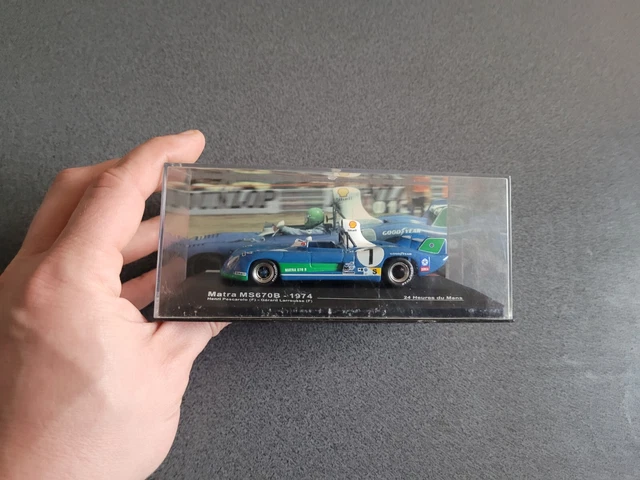 Matra MS670B n°7 Vainqueur 24h Du Mans 1974 1/43 Atlas 896