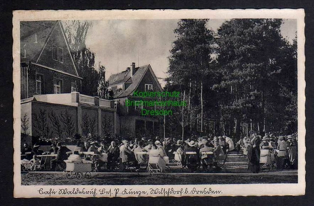 124870 AK WILSCHDORF bei Dresden Cafe Waldesruh um 1930 EUR 12,00
