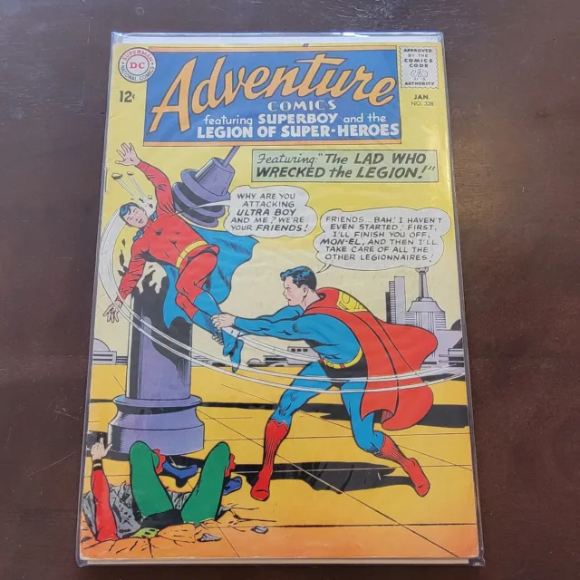 ADVENTURE COMICS #328 comic book 1965-DC COMICS LEGION SUPER HEROES