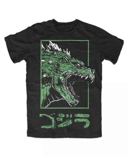 Godzilla M3 premium T-Shirt NEU japan nippon kaiju kanji blu-ray tokyo Gojira