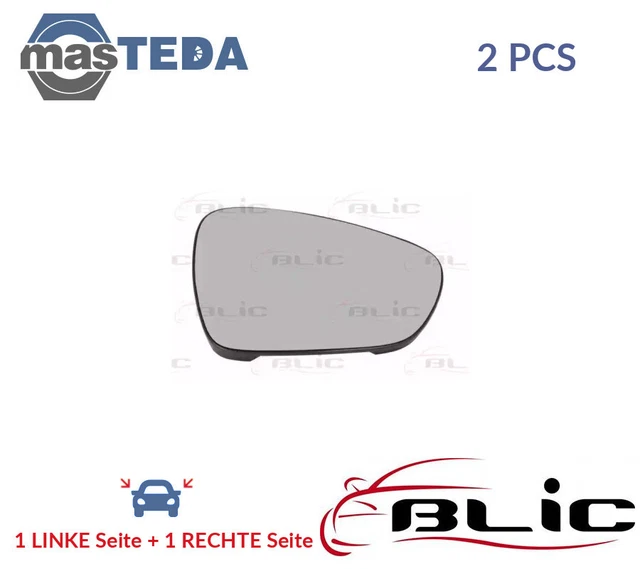 6102-21-039370P AUßENSPIEGEL SPIEGELGLAS PAAR BLIC 2PCS NEU OE QUALITÄT