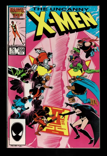Uncanny X-Men #208 (August  1986) Selene |John Romita Jr. | Chris Claremont