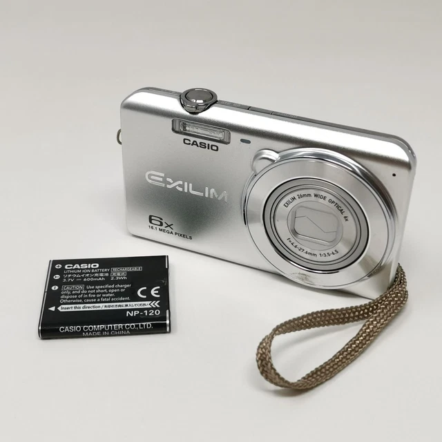 CASIO EXILIM EX-ZS160 Red Tested Working With Battery & Charger