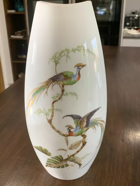 Vintage Art Deco Large Hand Painted Kaiser Vase Sudsee