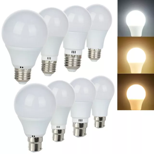 Dimmable LED Globe Light Bulbs E27 B22 3W-7W White Lamps Energy Saving 220V