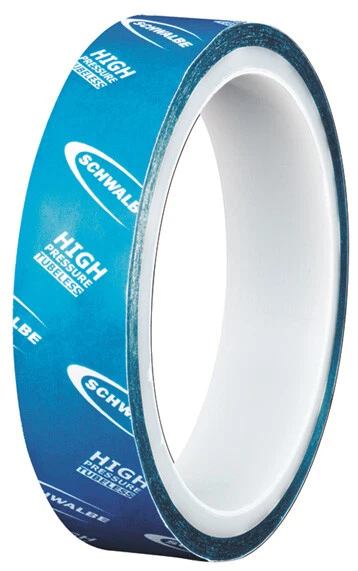 Bike Rim Tape Schwalbe Tubeless 27mm 10m Roll Blue Free Shipping