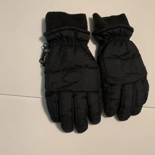 Thinsulate Insulation 40 Gram Mens Winter Gloves Size Medium Black 2