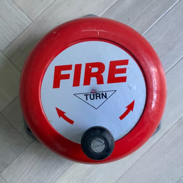 Campana Di Fuoco. Campana Antincendio Industriale Rotante Vintage. Molto Forte!
