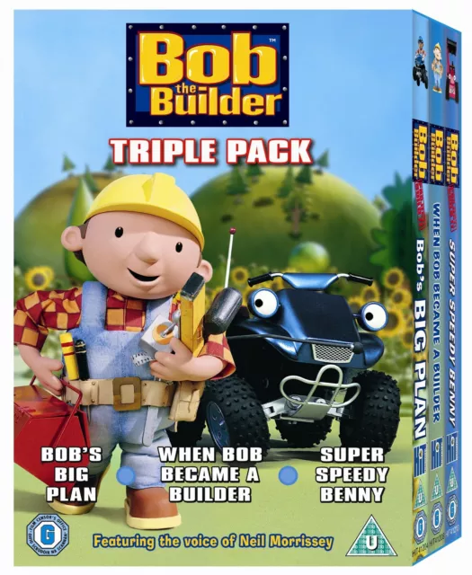 Bob The Builder - Triple Pack [DVD] New Sealed