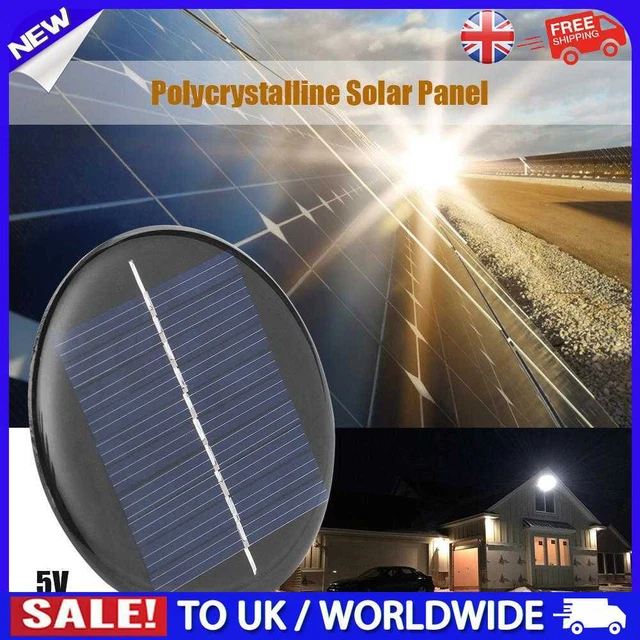 C# 1/2 un. Panel Solar 0,28W Hágalo usted mismo Cargador de Celda de Batería Placa del Sistema Solar Portátil