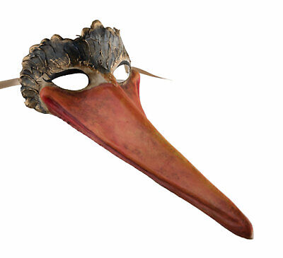 Mask from Venice Bird Choose Long Bec Paper Mache Handmade Single 1742 - X26 2