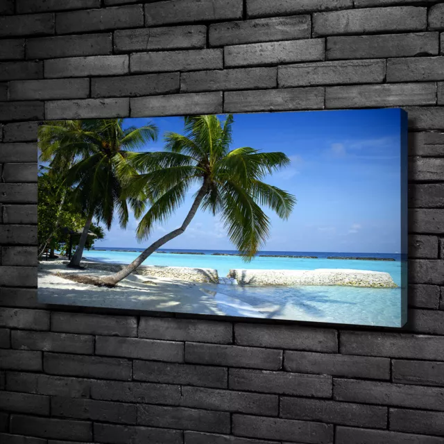 Pintura de La Pared Cuadros Para Salón Decoración 100x50 Playa tropical