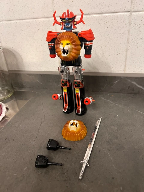 Part Robot Liveman Bioman 3 Machine Lion Bootleg Knock Off Vintage A-43
