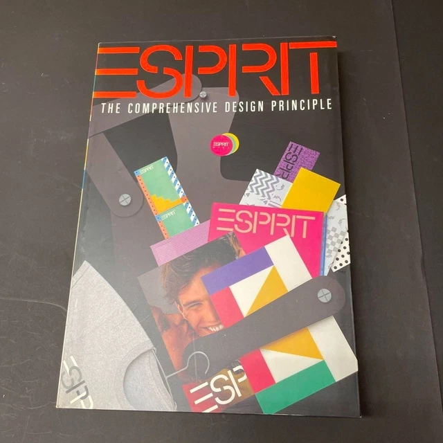 ESPRIT COMPREHENSIVE DESIGN Principle Book 1989 Branding