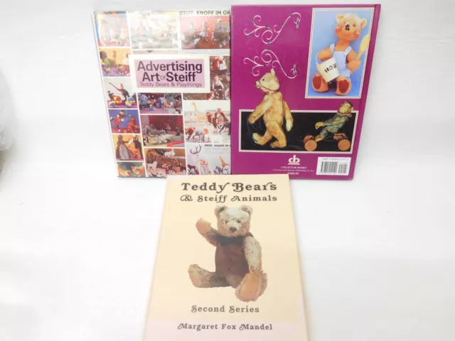 MES-53489	Teddybär/Spielzeug Literatur 3 St. Bücher mit leichte Gebrauchsspuren,