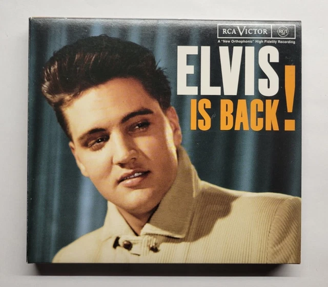 ELVIS IS BACK!/SOMETHING for Everybody Elvis Presley (CD, 2011, 2 Disc