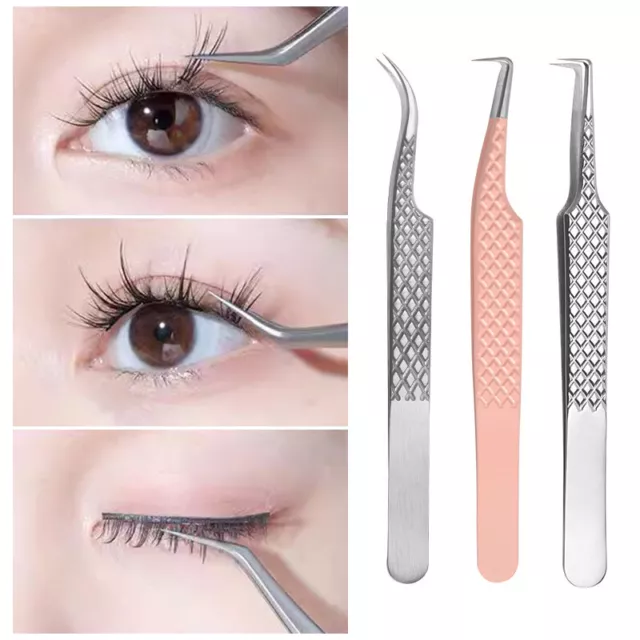 Pince À Épiler Pratique Cils Maquillage Des Cils Outils Durables Produits #