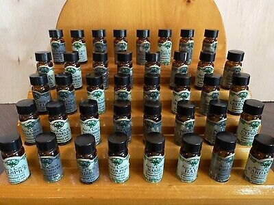 40 Aura Cacia Pure Essential Oils Frankincense Myrrh Ylang Ylang mixed LOT 5