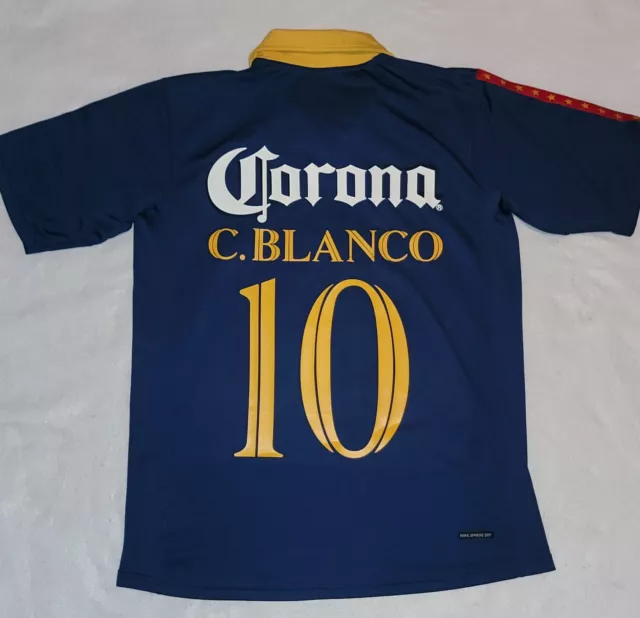 NIKE CLUB AMERICA Away Jersey, Version Jugador, Cuauhtemoc Blanco, Liga ...