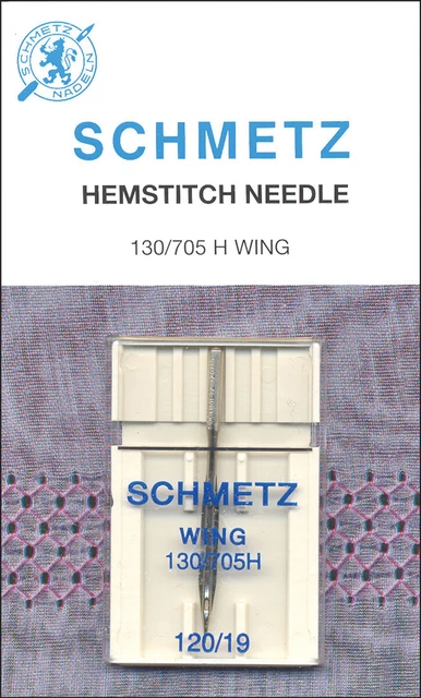Máquina Schmetz Hemstitch tamaño 19/120 1/paquete -1787