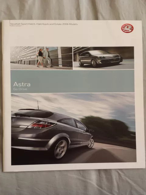 Vauxhall Astra range brochure 2006 Ed 1