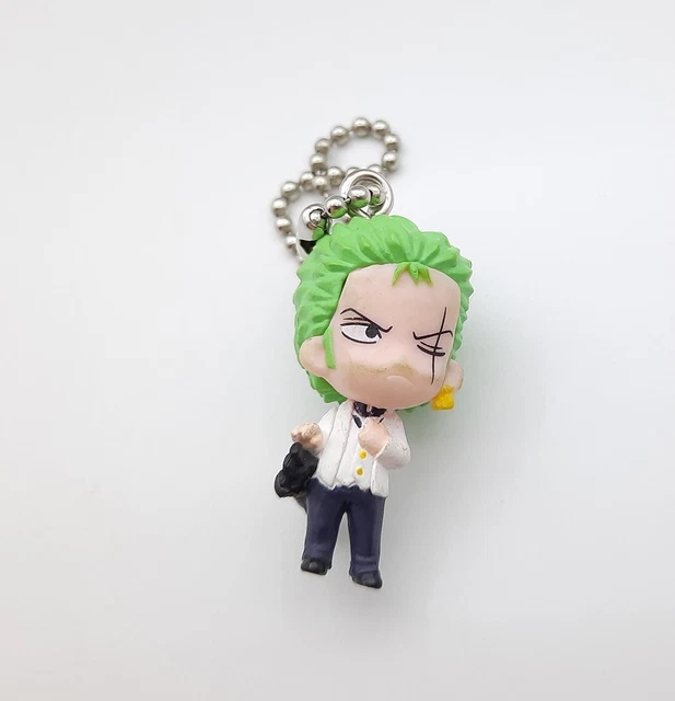 One Piece Zoro Zolo 1.5" mini keychain charm figure One Piece Zoro Zolo 1.5" mini keychain charm figure