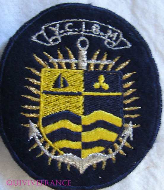 Insigne Tissu YACHT CLUB INTERNATIONAL De PORNIC - Occasion France