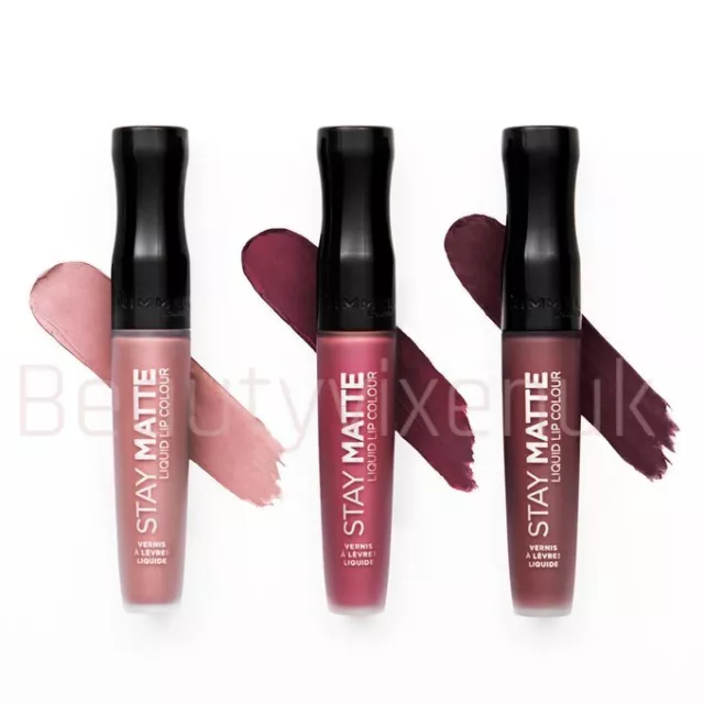 Rimmel Stay Matte lipstick Liquid Lip Colour -Pick your shade