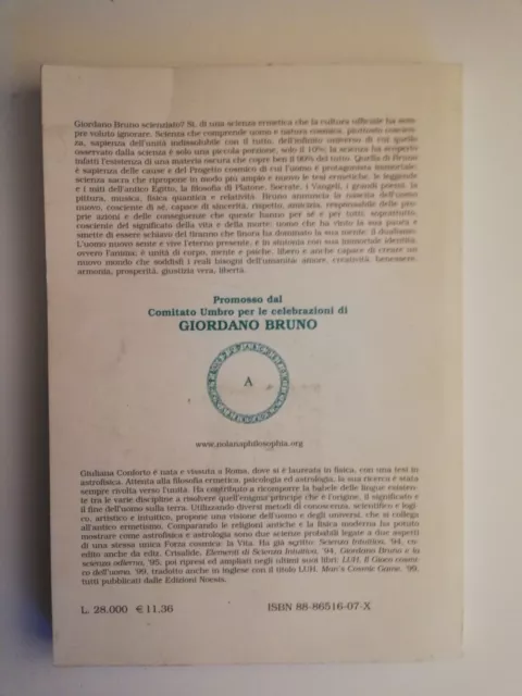 La Futura Scienza Di Giordano Bruno E La Nenascita Dell'uomo Nuovo - G Conforto 3