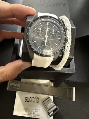 SWATCH X OMEGA Bioceramic Moonswatch Mission to MERCURY - BRAND NEW BOUGHT 09/29 $600.00 - PicClick
