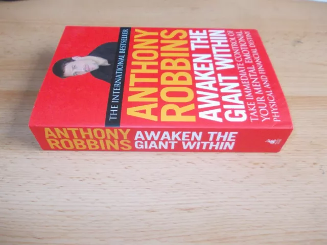 Awaken The Giant Within Anthony Robbins, Taschenbuchausgabe, NEU