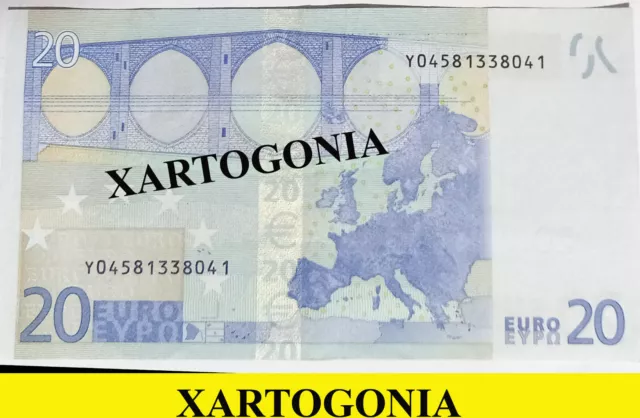 Greece 2002 Papermoney 20 Euros, Unc, Bank Of Greece