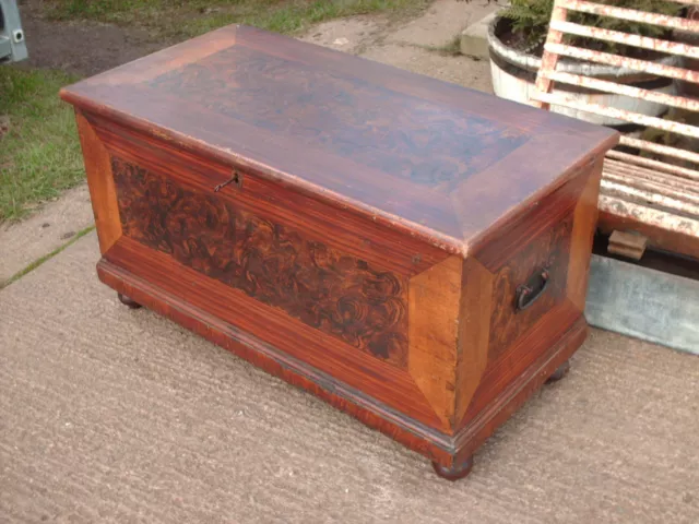 Victorian  Pine  Chest / Bedding  Box 3