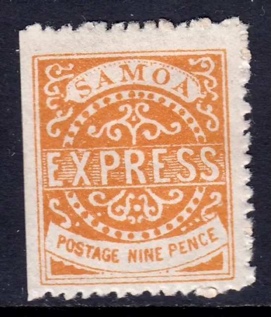 SAMOA — SCOTT 5 (SG 20) — 1880 9d SAMOA EXPRESS ISSUE — MH —SCV $75