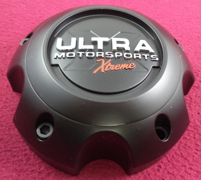 thumbnail interactive-video image 1 of Ultra MotorSports Matte Black 6-Lug Wheel Center Cap 89-9865 – Fits C800805 1 of 4