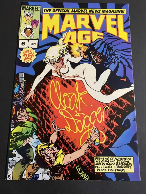 Marvel Age 6, Key: 1st Beta Rey Bill (Preview) & 1st Spider Ham (ad) VF/NM-NM 83